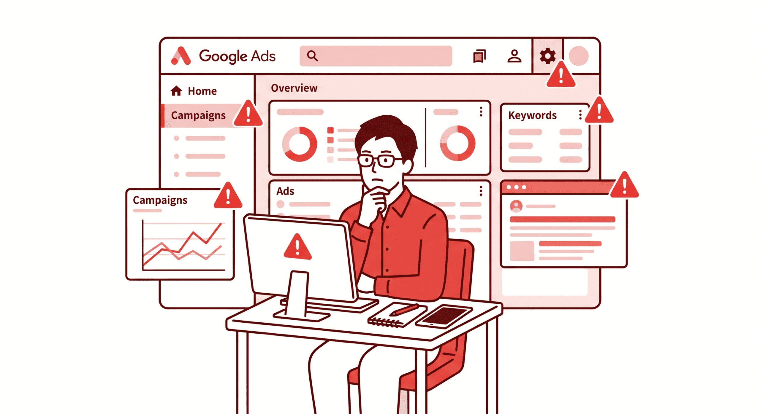 リスティング広告を始めたら最初に確認すべき6つの設定ミス