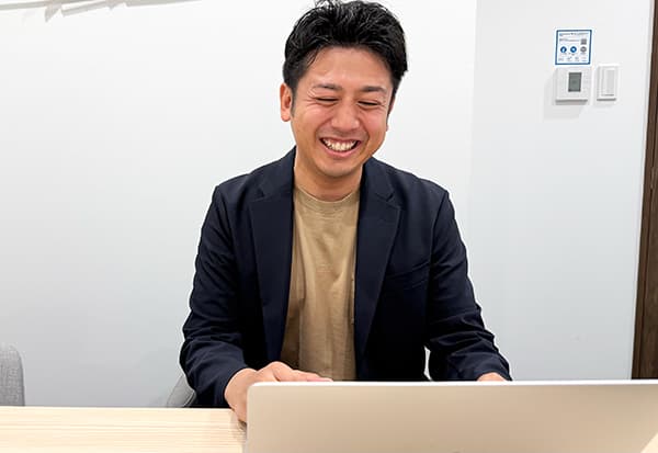 お問い合わせ後のオンライン相談の様子